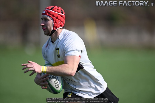 2022-03-20 Amatori Union Rugby Milano-Rugby CUS Milano Serie B 0312